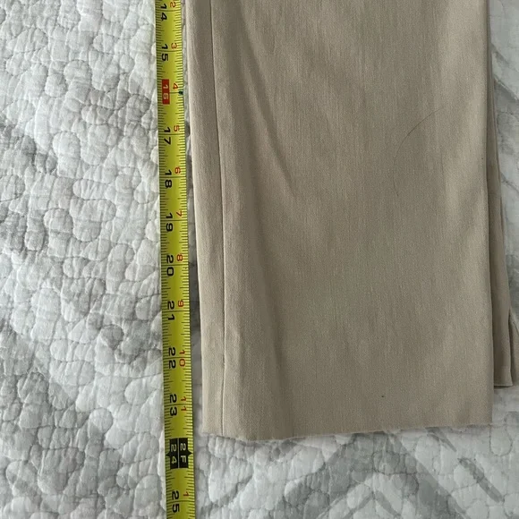 Talbots Chatham Tan Cropped Pants Size 6. NWOT - Picture 8 of 8